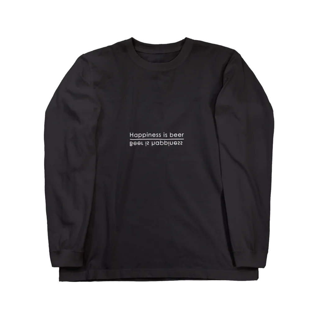 SKYのお店のハピネス・イズ・ビアー！ Long Sleeve T-Shirt