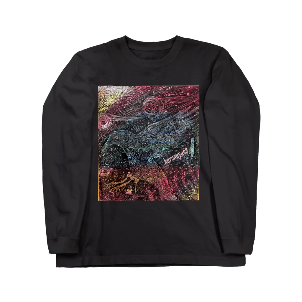 Karasuya69の鴉屋  八咫烏1 Long Sleeve T-Shirt