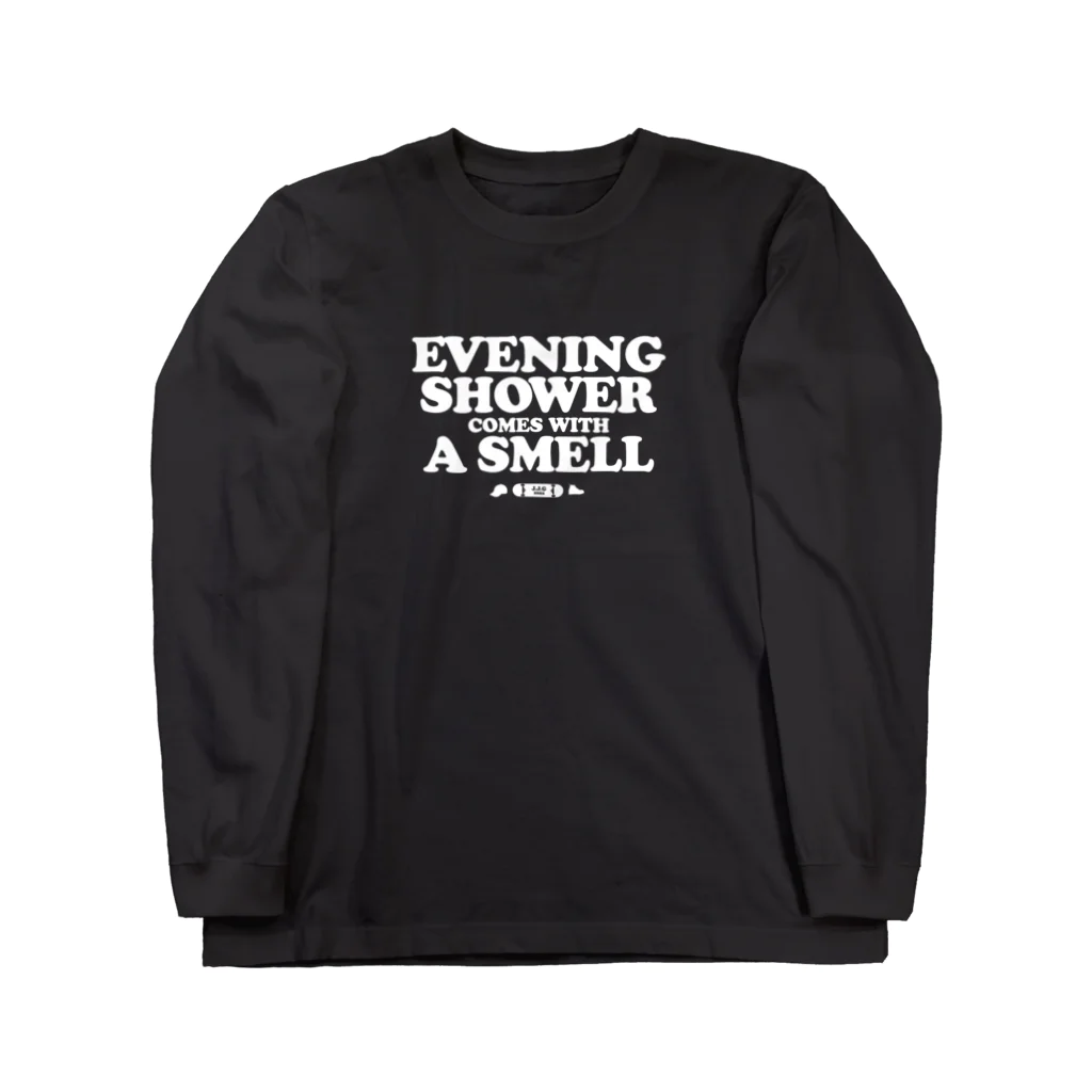 グドール励のEVENING SHOWER COMES WITH A SMELL Long Sleeve T-Shirt