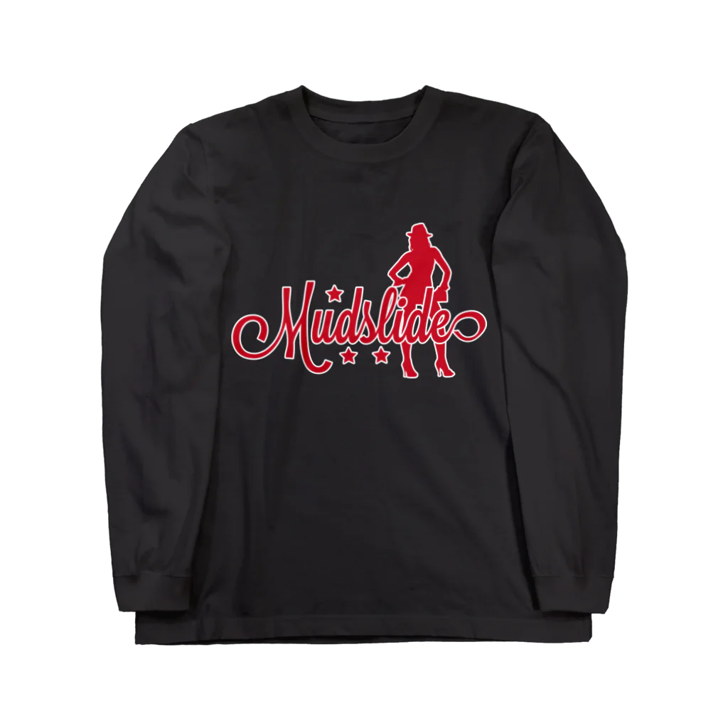 Mudslide official goods shopのMUDSLIDE original logo ロングスリーブTシャツ