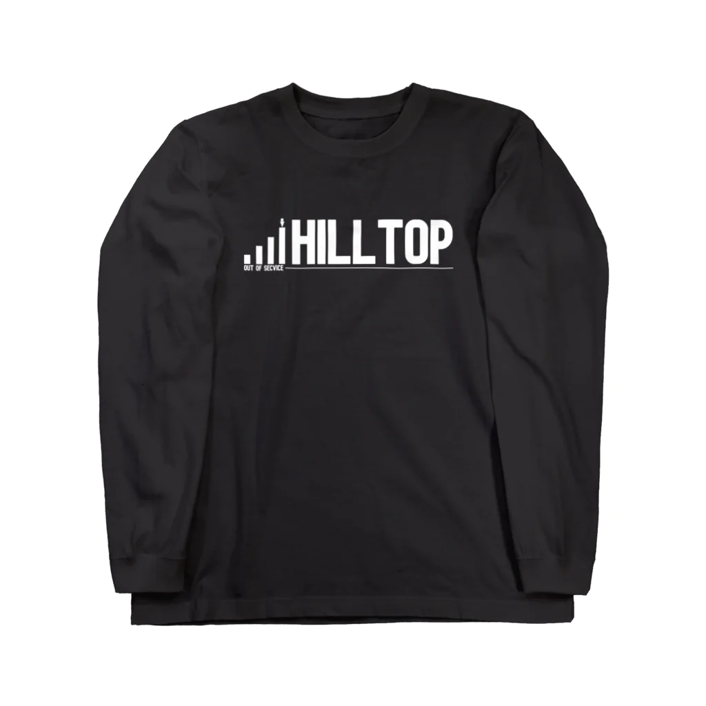 東風東🌃☕️のHILLTOP（白） ロングスリーブTシャツ