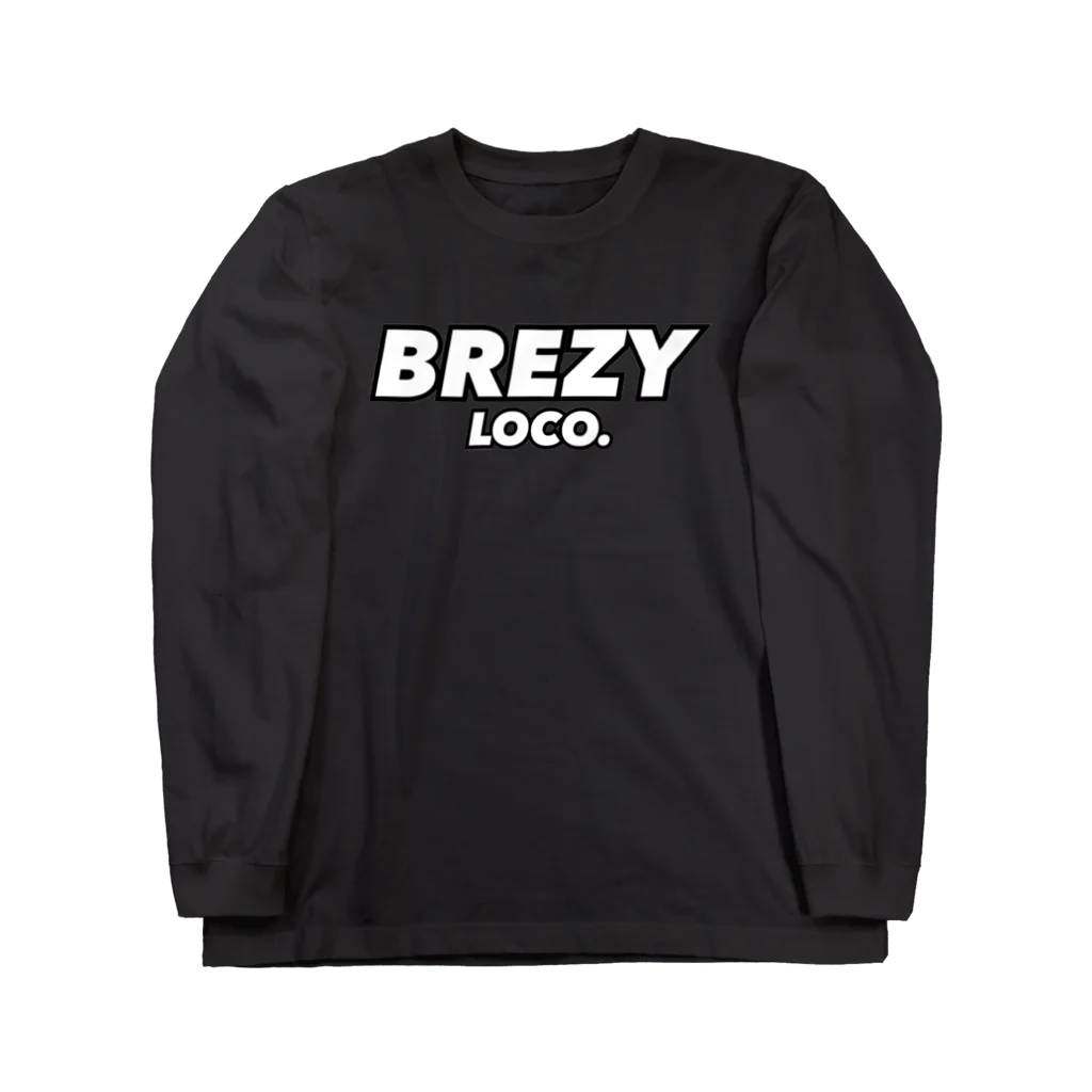 BREZY LOCO.のBREZY LOCO. BIG LOGOシリーズ Long Sleeve T-Shirt