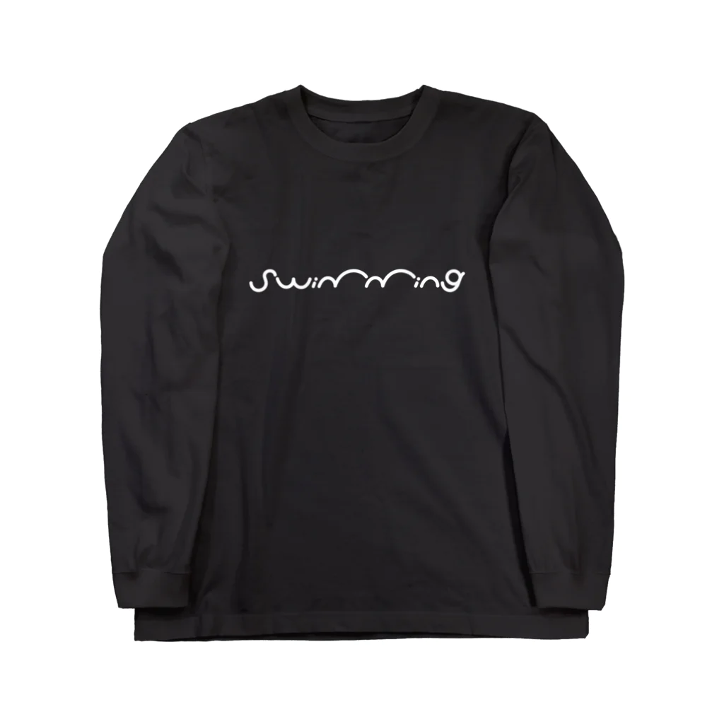 i_zumiのswimming Long Sleeve T-Shirt