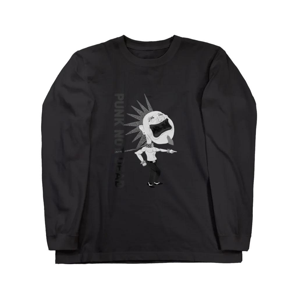 punksのpunk_mono Long Sleeve T-Shirt