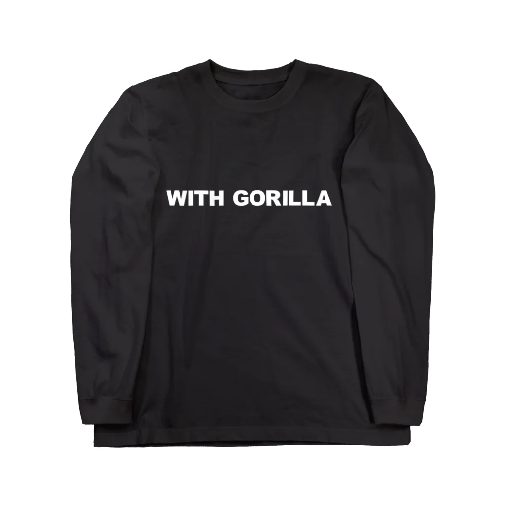 with GorillaのWITH GORILLA LOGO Long Sleeve T-Shirt