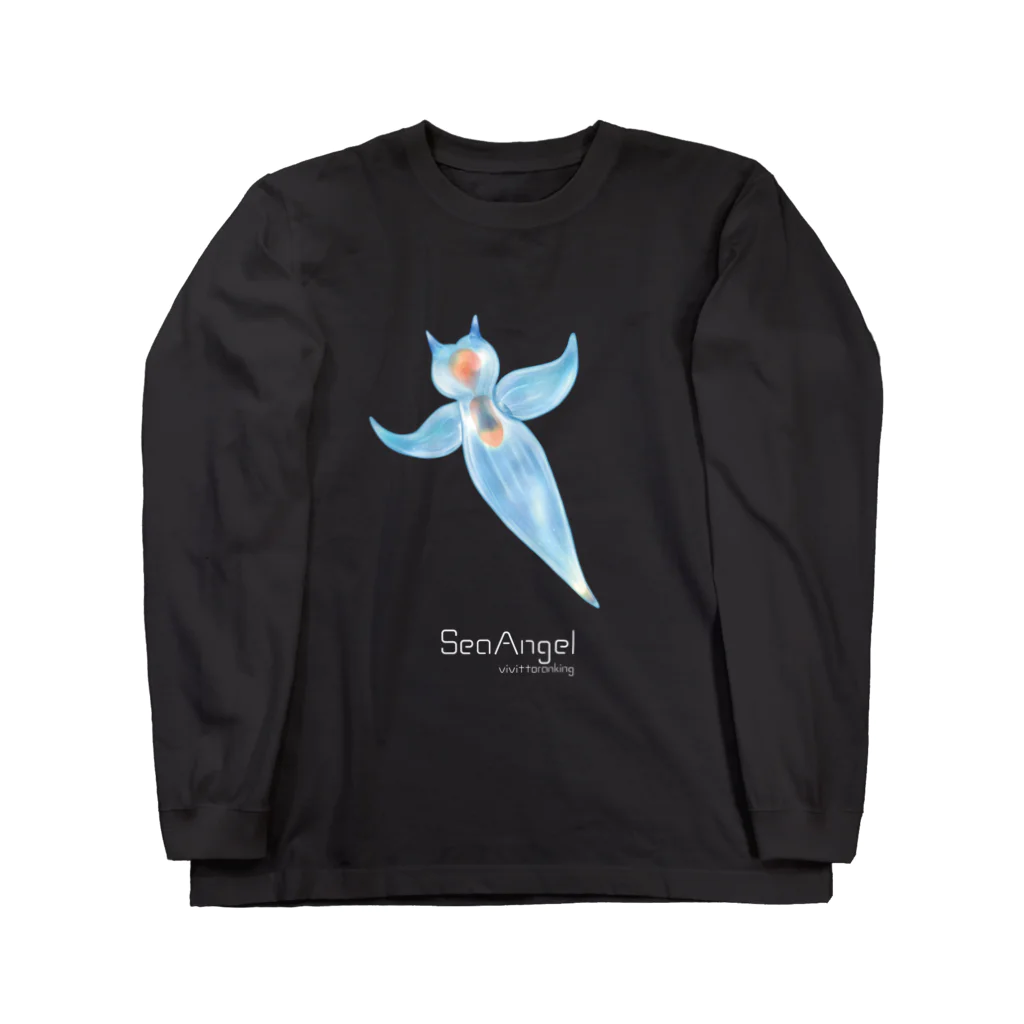 ビビッとランキング【公式】のクリオネ ロングスリーブTシャツ【ダークカラー】 Long Sleeve T-Shirt