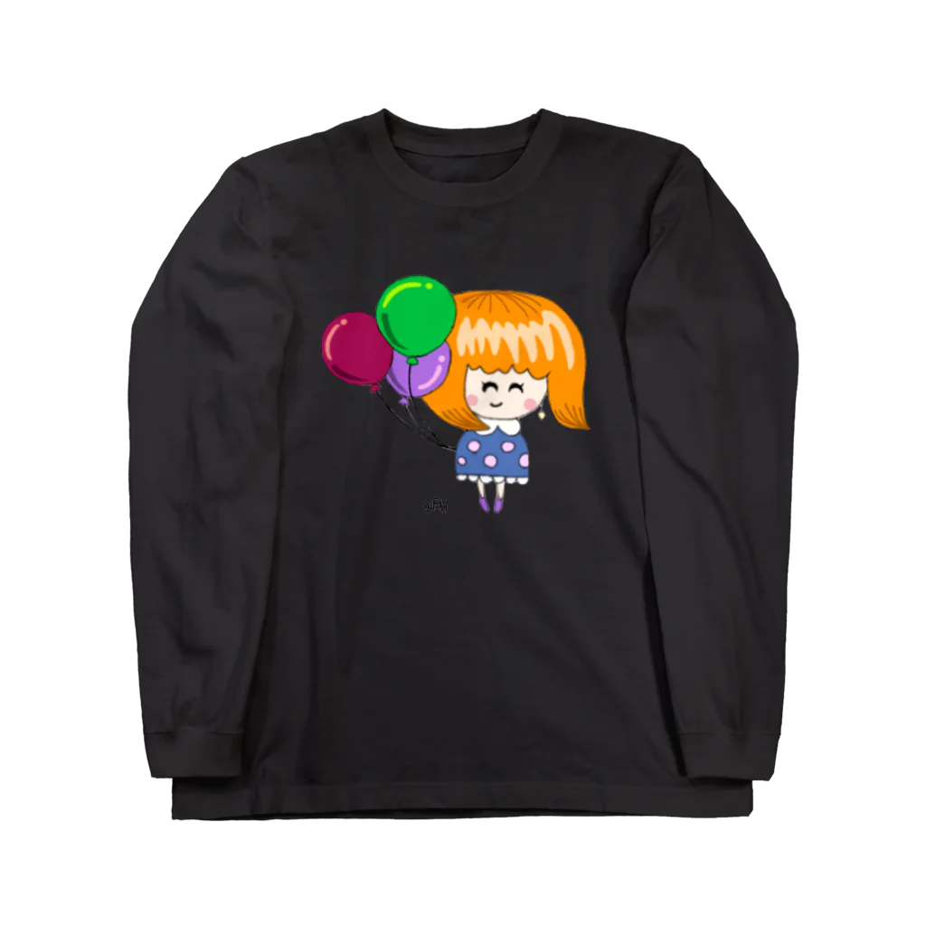 EH(えへ)のpretty girls you! ロングスリーブTシャツ