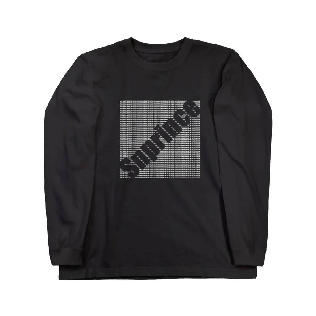 王子のアパレル SnprinceのGOT'EM柄（白） Snprince logo ロングスリーブTシャツ