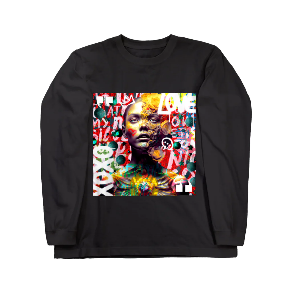 夜桜ショップのChristmas Dating with A New Kind of Lady #8 Long Sleeve T-Shirt