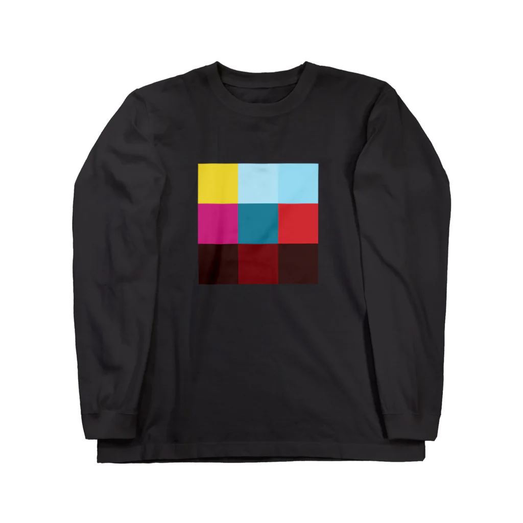 3×3 のドット絵のサージェントペパーズ - 3×3 のドット絵 Long Sleeve T-Shirt