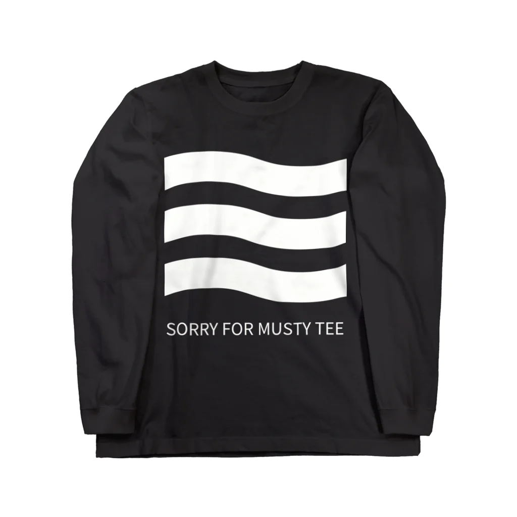 THIS IS NOT DESIGNの生乾き、すみません。SORRY FOR MUSTY TEE ロングスリーブTシャツ