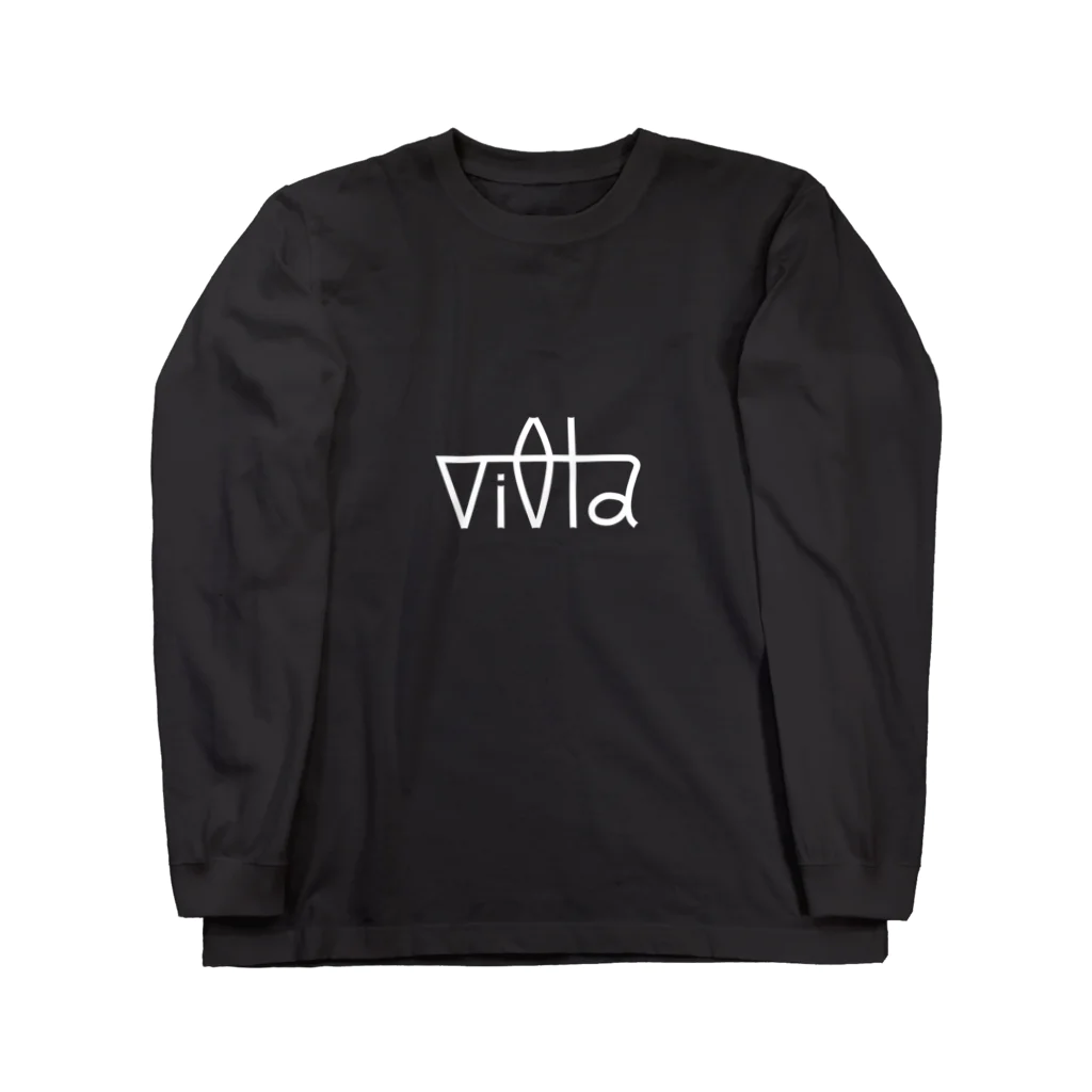 vi0latteのvi0laロゴ Long Sleeve T-Shirt