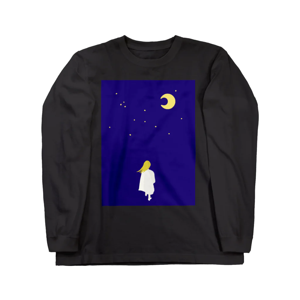 【KOTCH】 Tシャツショップの星空をゆく Long Sleeve T-Shirt