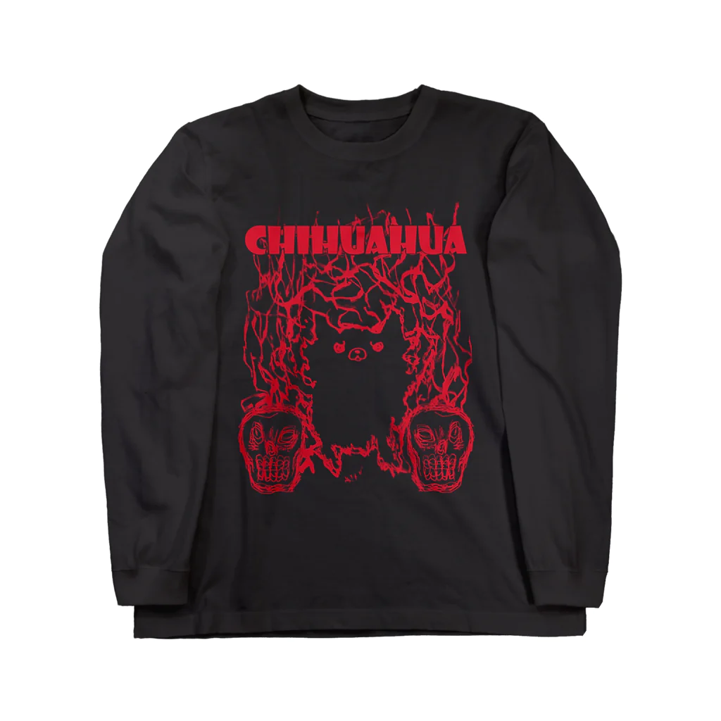 ORTHODOGSのCHIHUAHUA METAL Long Sleeve T-Shirt