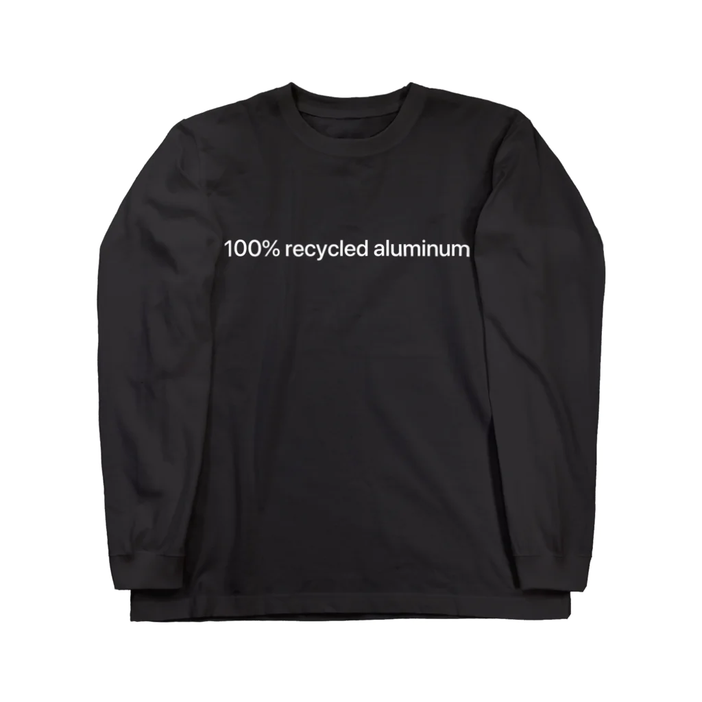 protocolの100% recycled aluminum ロングスリーブTシャツ