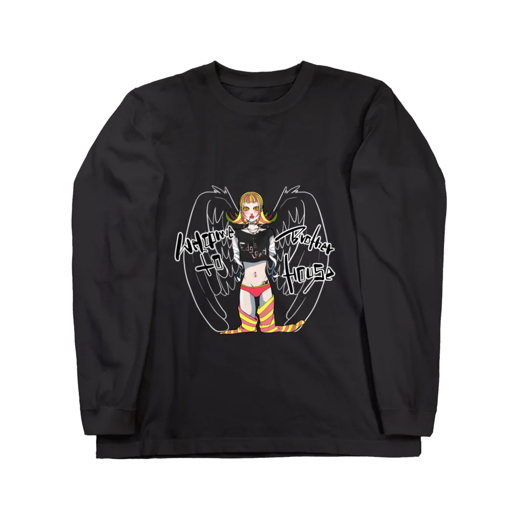 ブラザーハウスのメンヘラ女子 Long Sleeve T-Shirt