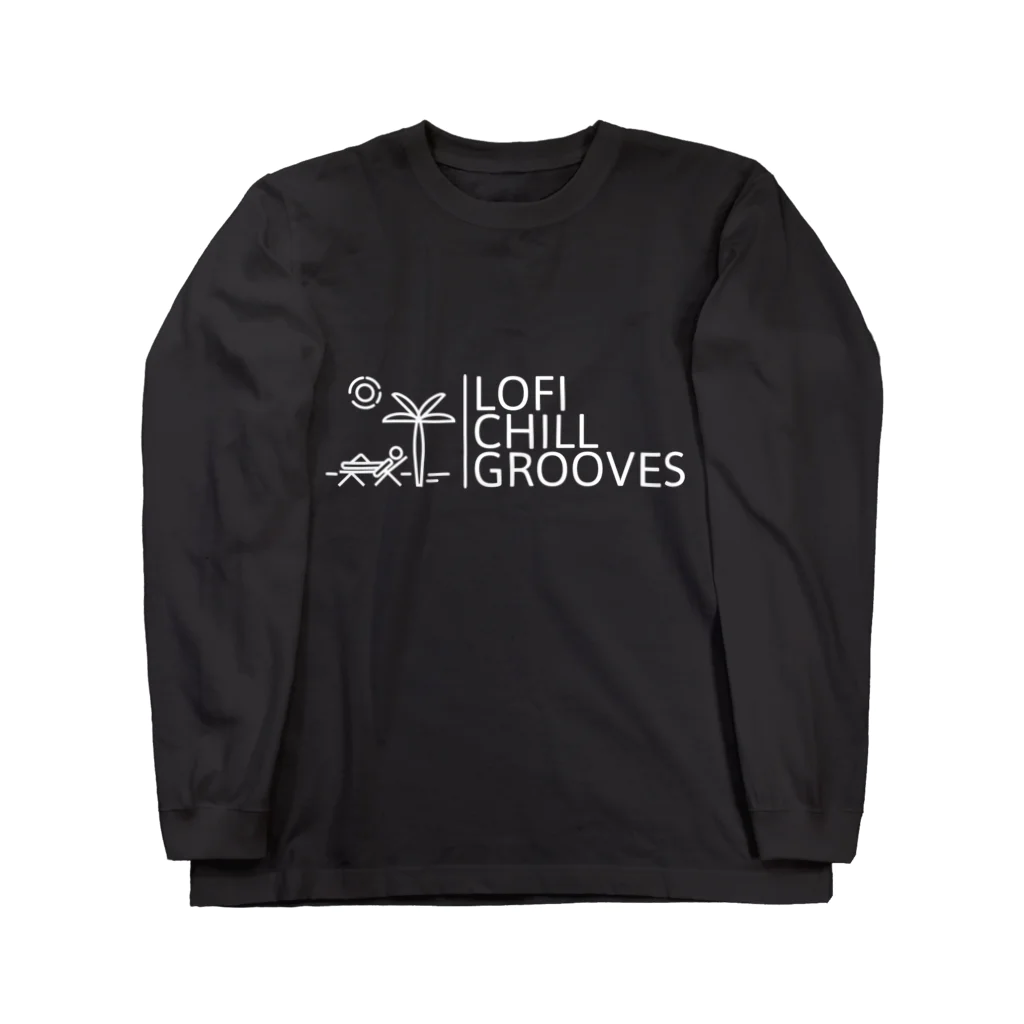 Lofi_Chill_GroovesのLofi Chill Grooves ロングスリーブTシャツ