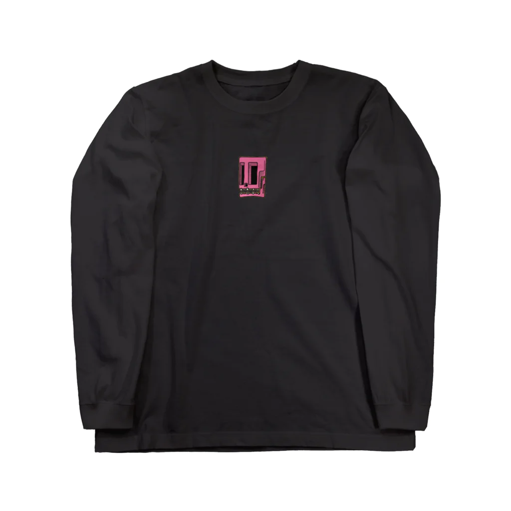 NOTE Bのpinkskull Long Sleeve T-Shirt