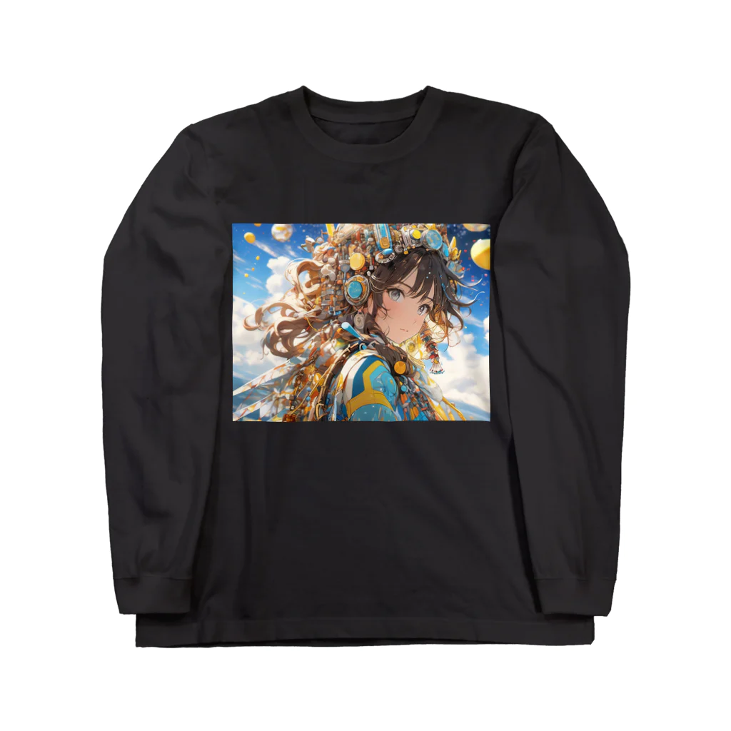 かわいい娘ショップのガジェット少女 Long Sleeve T-Shirt