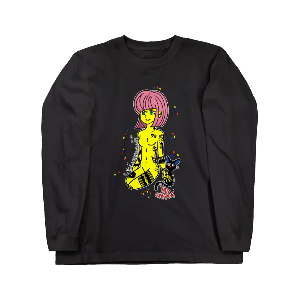 NUT CRACKER SHOPの妖怪ハンターオトリちゃん Long Sleeve T-Shirt