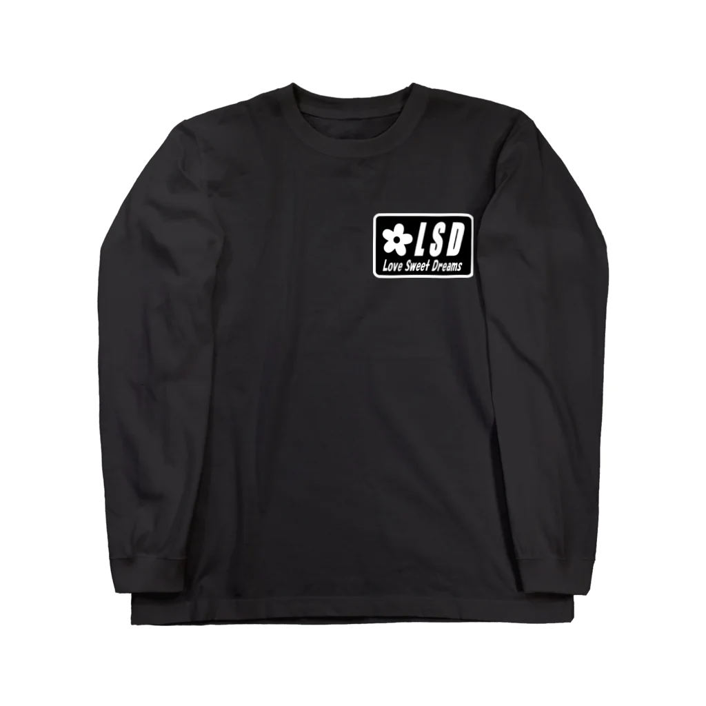 NOIR（ノアール）のBP　LSD LOGO　白枠 ロングスリーブTシャツ