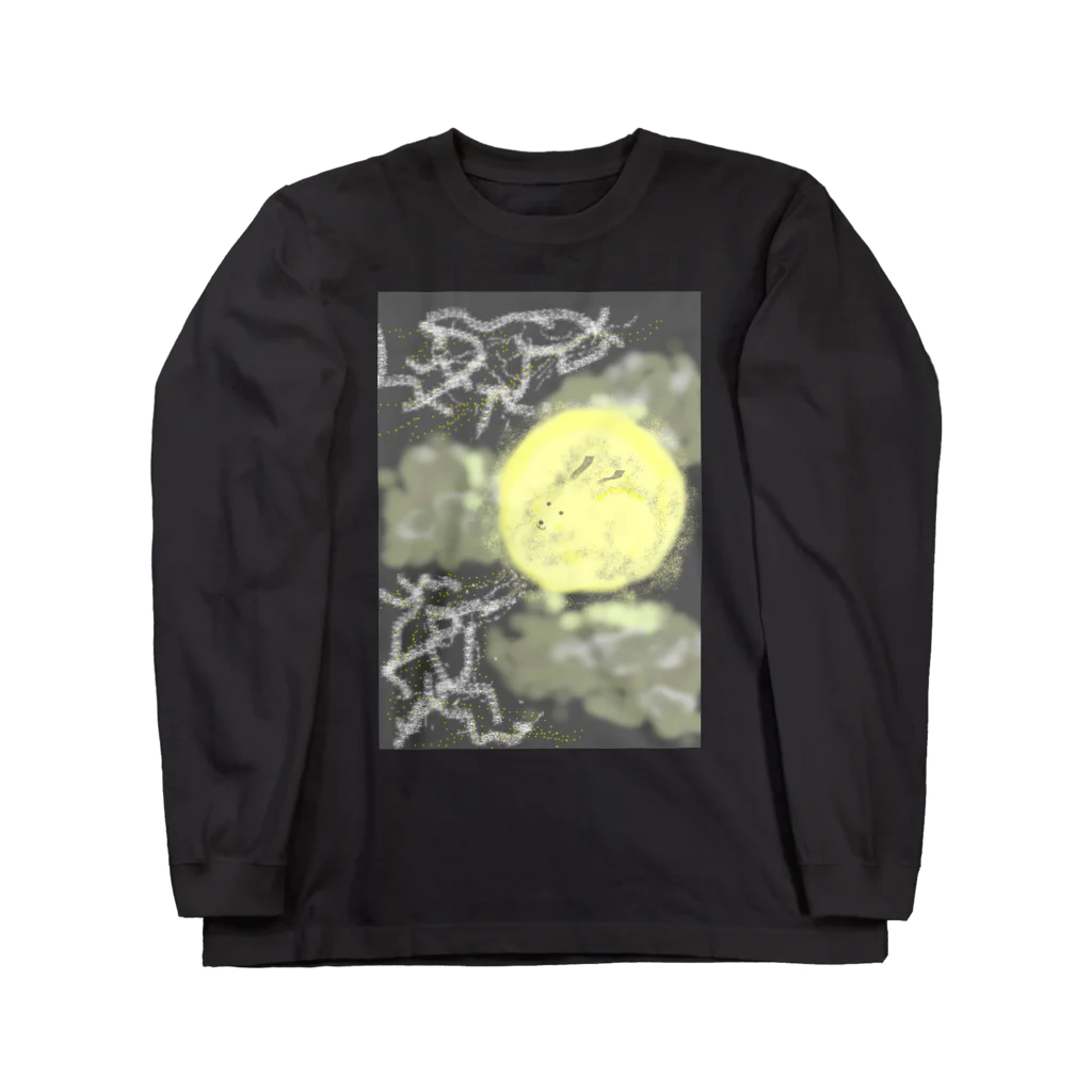 nijiirosorausagiの月のうさぎ　心の世界 Long Sleeve T-Shirt