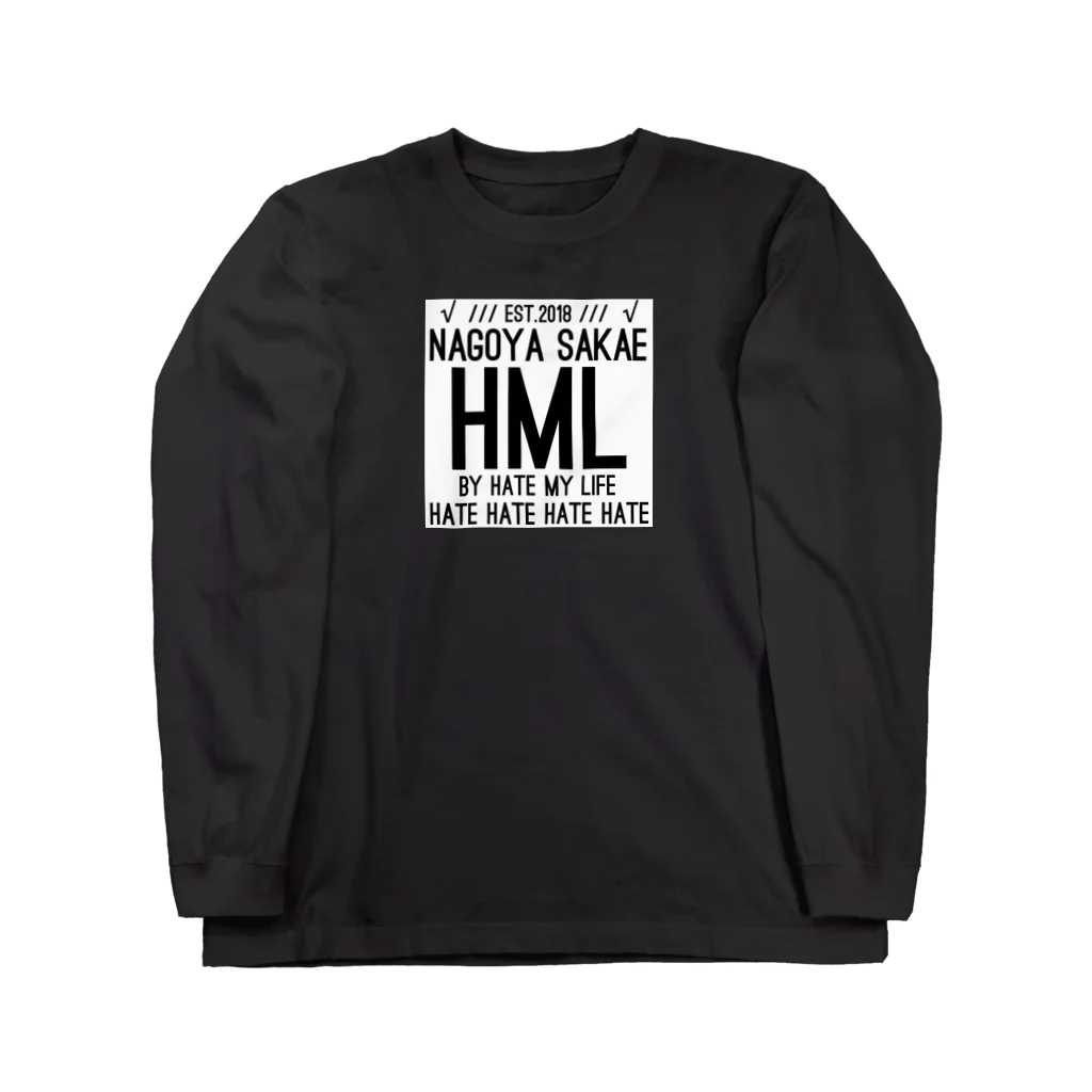 HATE MY LIFE NagoyaのHATE MY LIFE ロングスリーブTシャツ