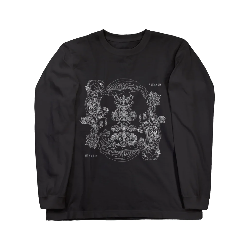 ARCANUMのARCANUM 「Chalice Well / Vesica Piscis」 Long Sleeve T-Shirt