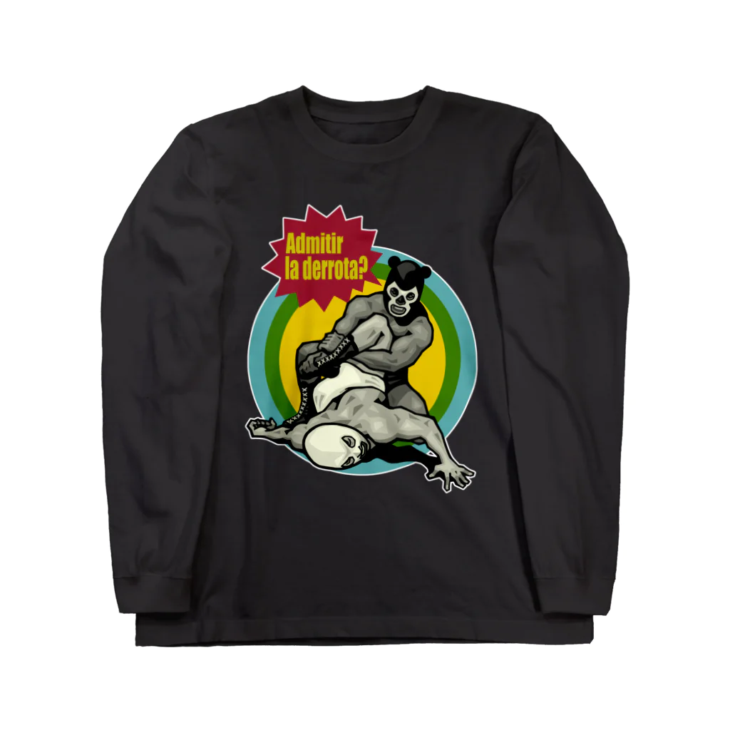 きたむらイラストレーションのルチャリブレT第3弾 Long Sleeve T-Shirt