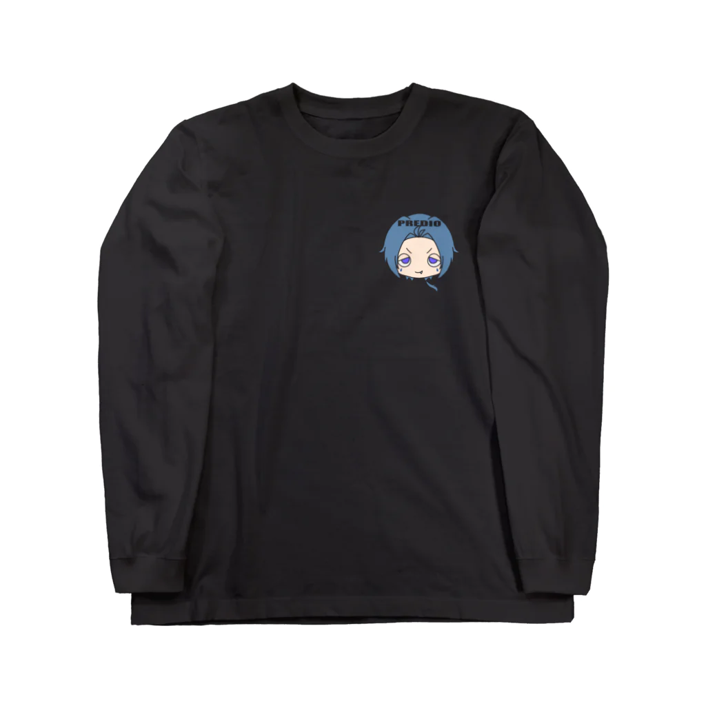 スマイルヴァンパイア公式グッズショップのプレディオ　ワンポイントロングTシャツ Long Sleeve T-Shirt