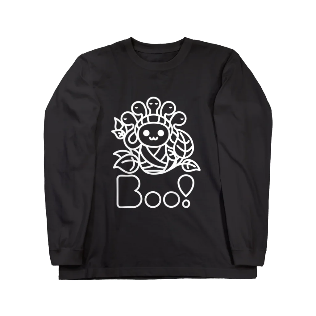 Boo!のBoo!(メデューサ) ロングスリーブTシャツ