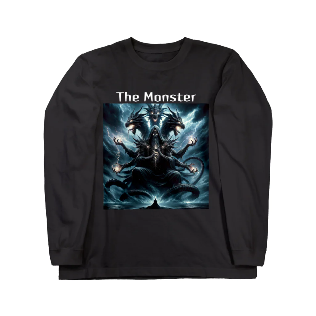 Monster PanicのMonster魔術師 Long Sleeve T-Shirt