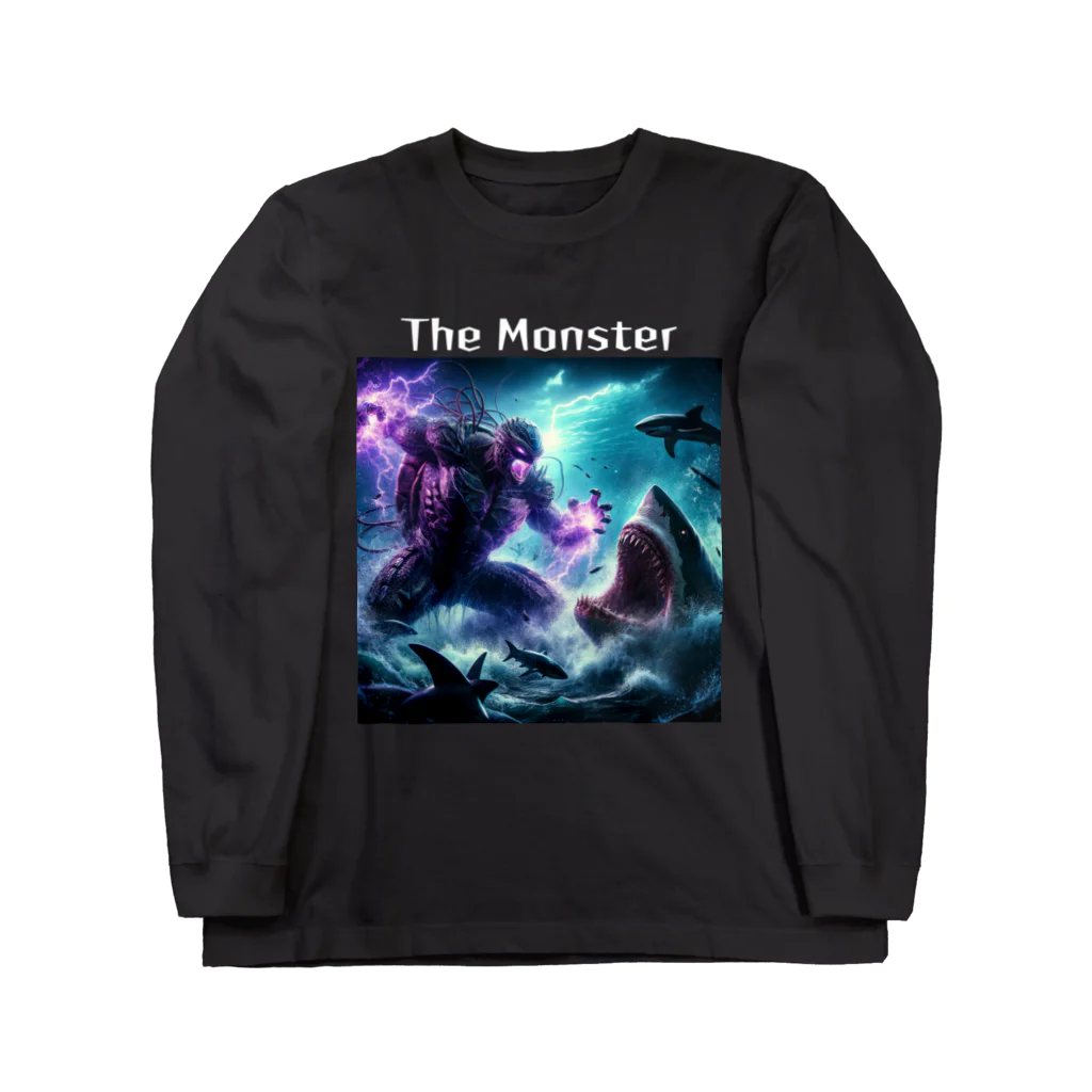 Monster PanicのMonsterウミガメ ロングスリーブTシャツ