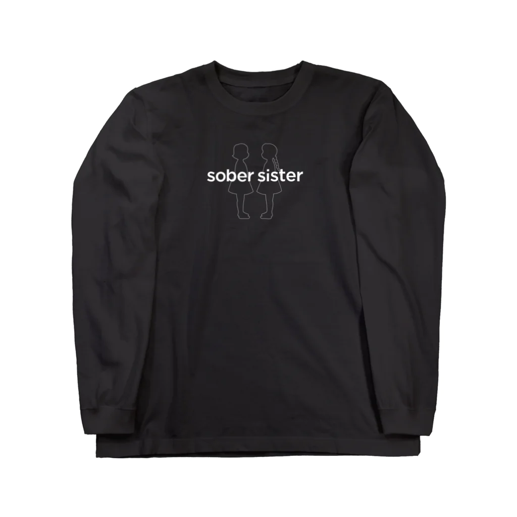 sober sisterのsober sister ghost ロングスリーブTシャツ