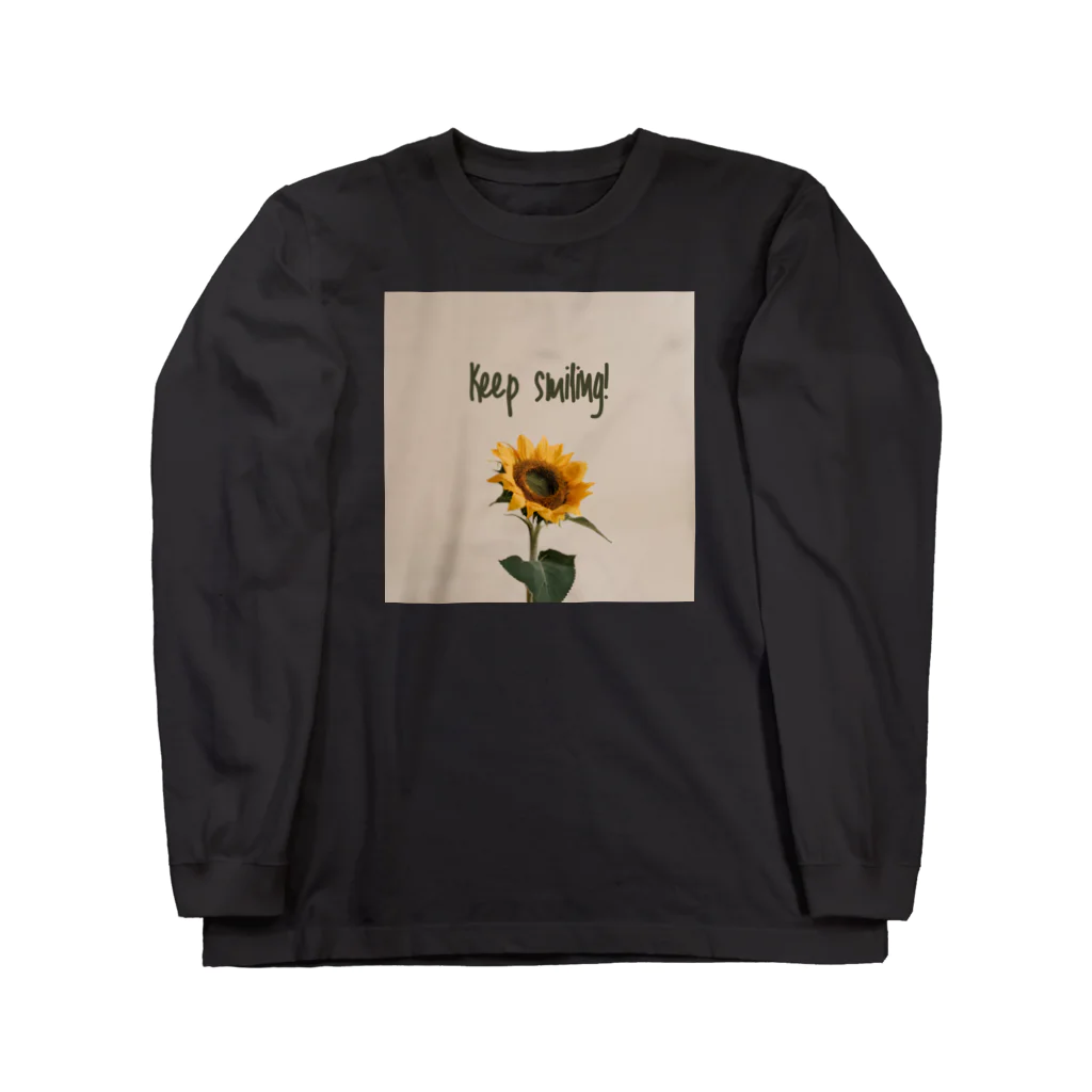 TILUのKeep smiling  Long Sleeve T-Shirt