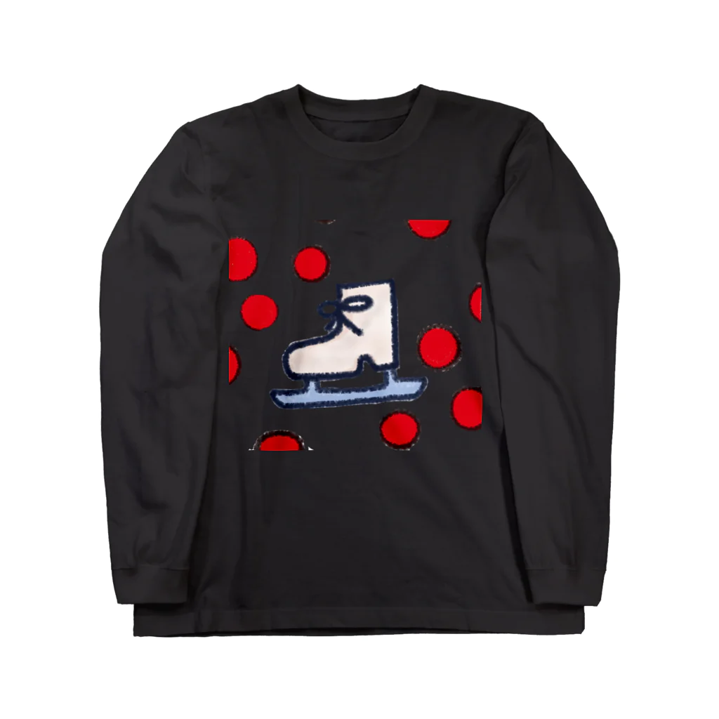 chyumonのJAPANイメージスケート靴 ロングスリーブTシャツ