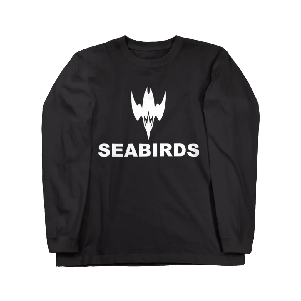 シーバーズのSEABIRDS 白ロゴ Long Sleeve T-Shirt