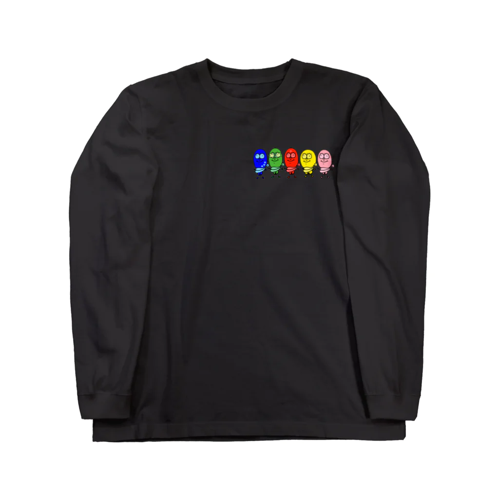 egg Mのたまごレンジャーズ。字なしVer. Long Sleeve T-Shirt