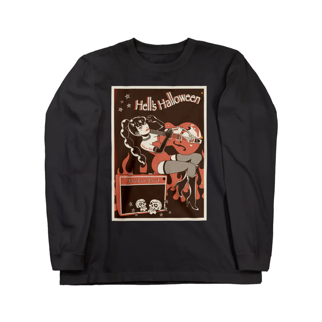 take-Chiyoの地獄のギターヒロイン Long Sleeve T-Shirt