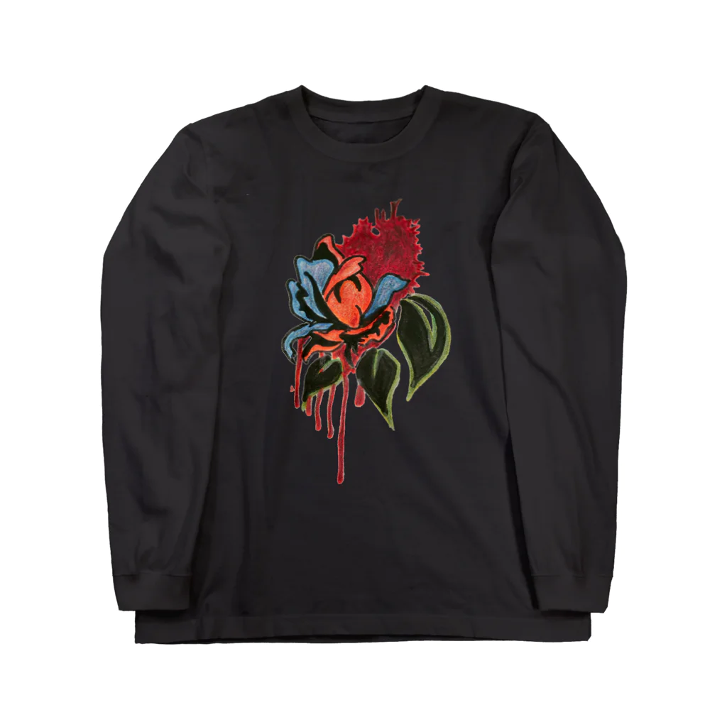 Capricious CatsのBratty Rose Long Sleeve T-Shirt