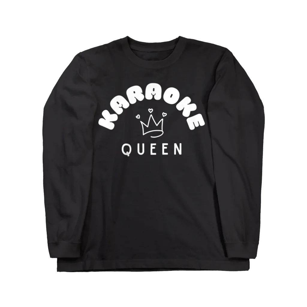 chataro123のKaraoke Queen ロングスリーブTシャツ