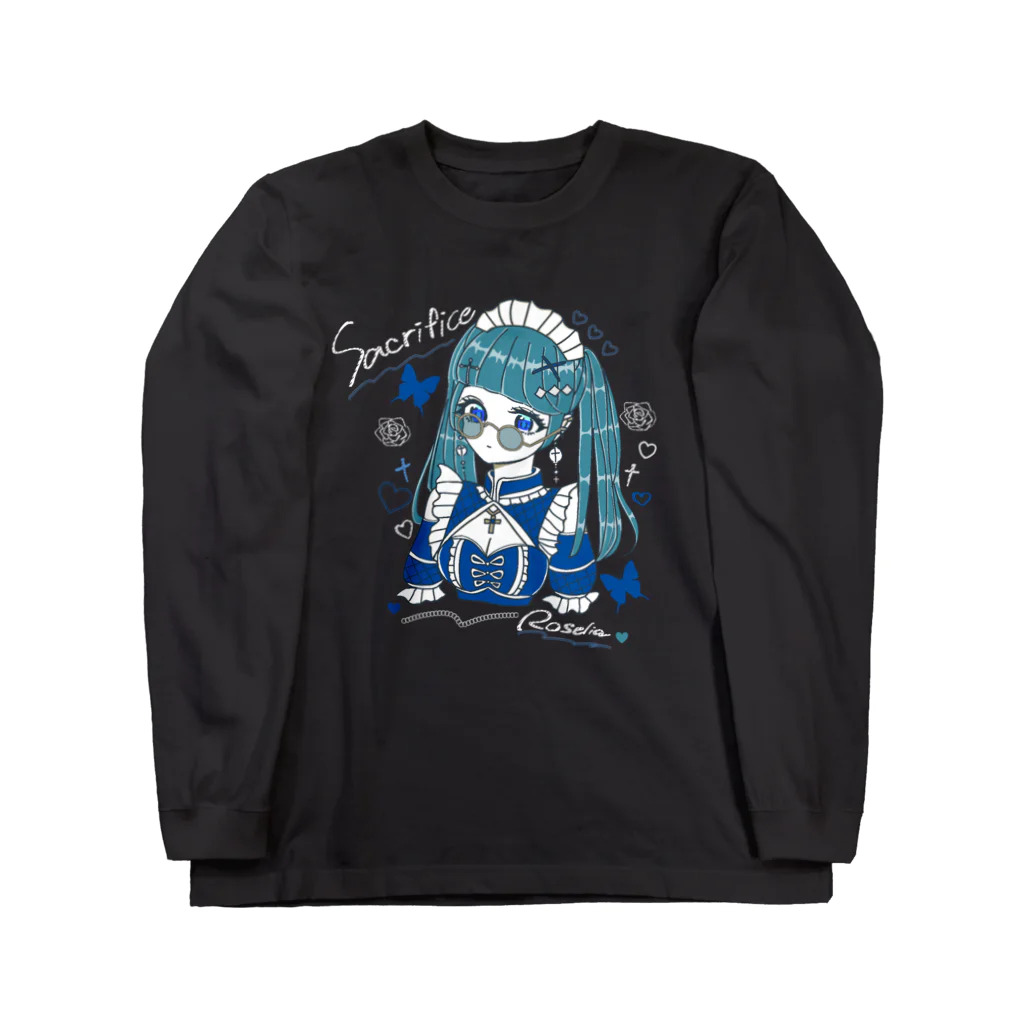 𝒜𝓏のSacrifice -Gothic Maid- ロングスリーブTシャツ