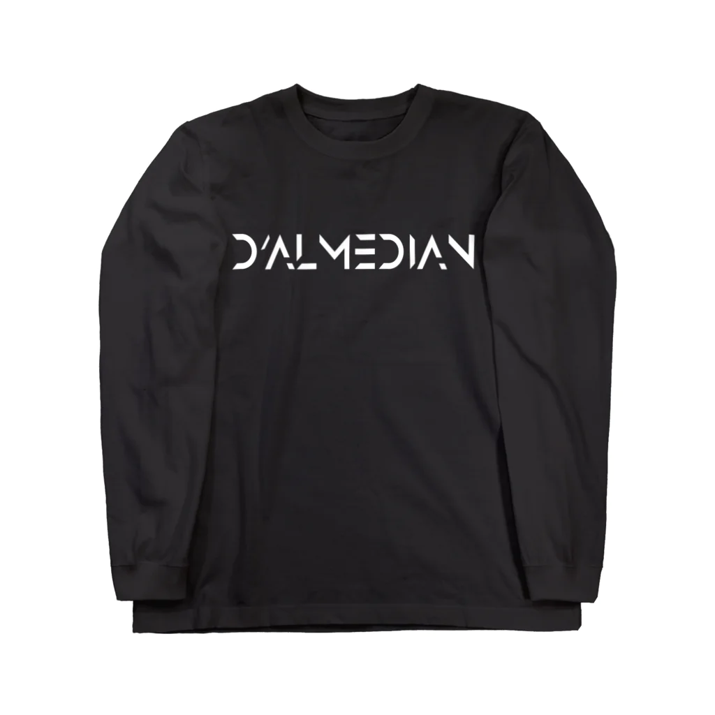 D'AlmedianのD'Almedian Tシャツ（白文字） ロングスリーブTシャツ