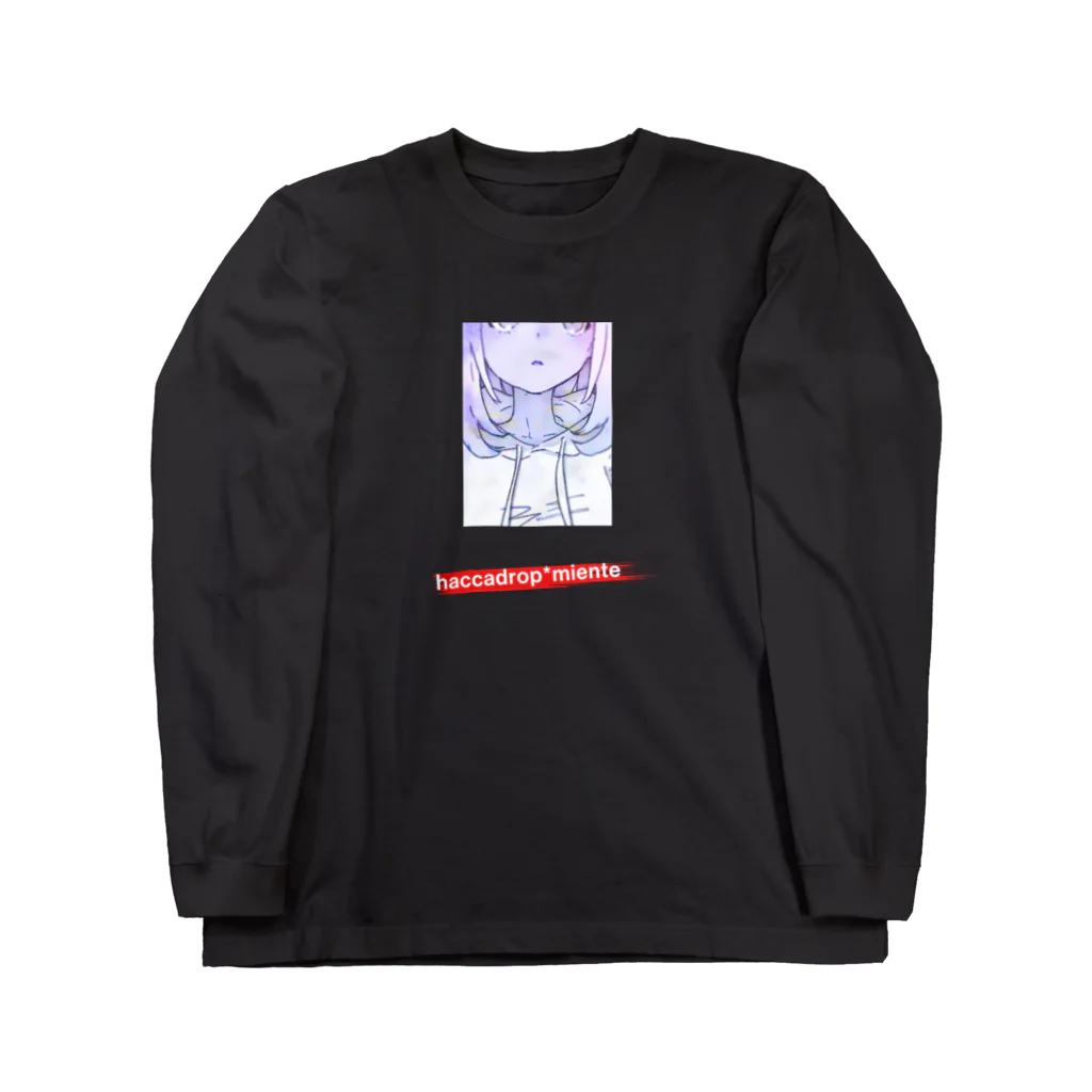 miente GOODe-SIGNのhaccadrop* x miente 2019S M3 Limited Box Logo Long Sleeve T-Shirt