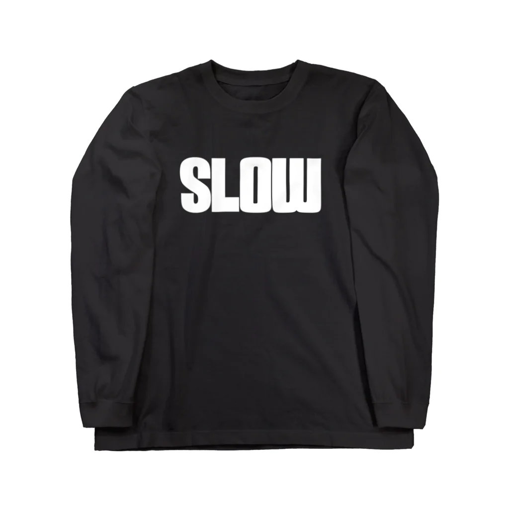 Fewrew フューリューのSLOW ロングスリーブTシャツ