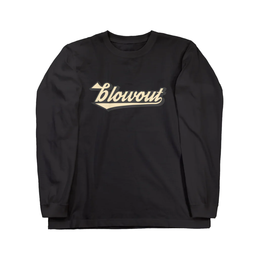 blowoutのblowout cursive ロングスリーブTシャツ