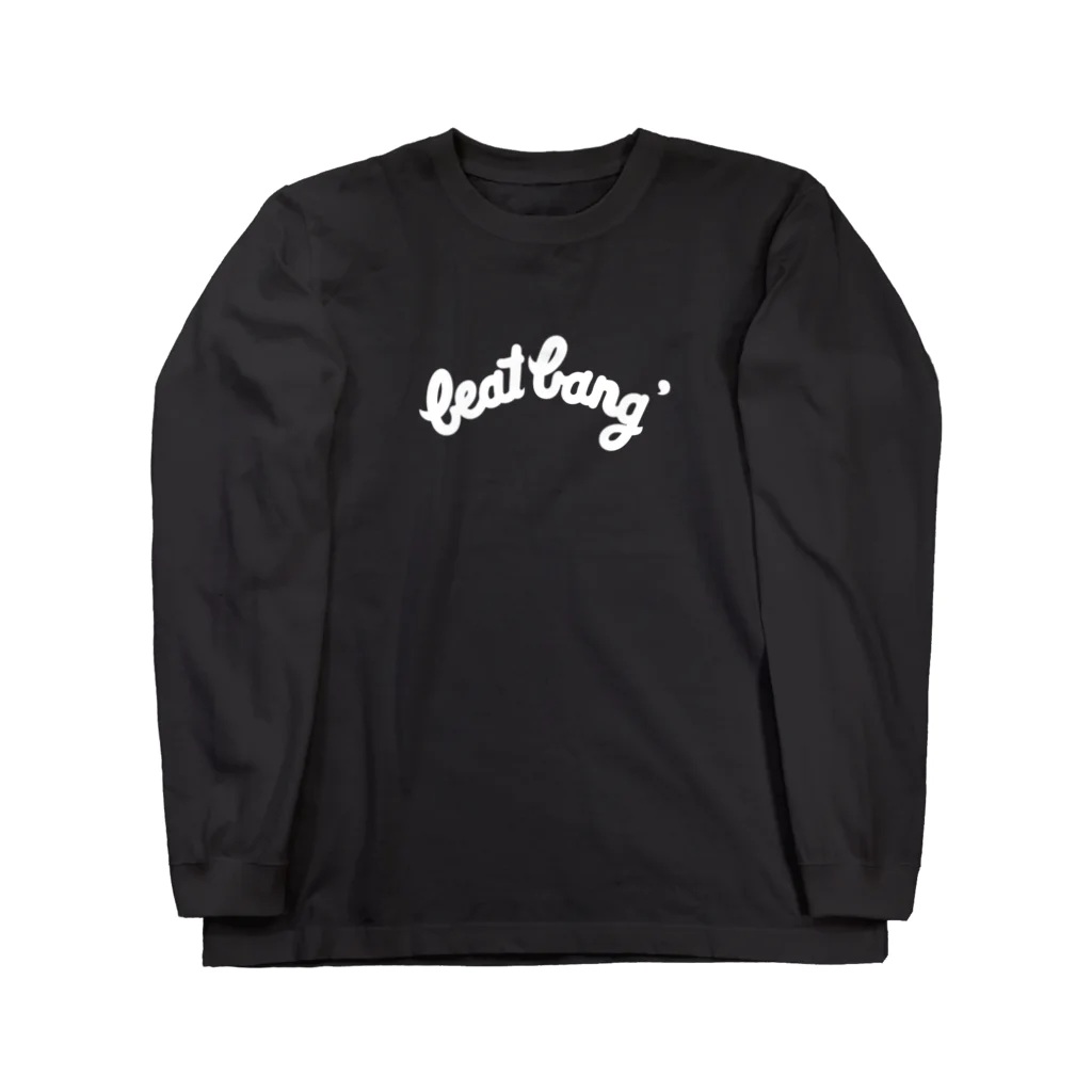 beat bangのBEATBANG WHITE LOGO Long Sleeve T-Shirt