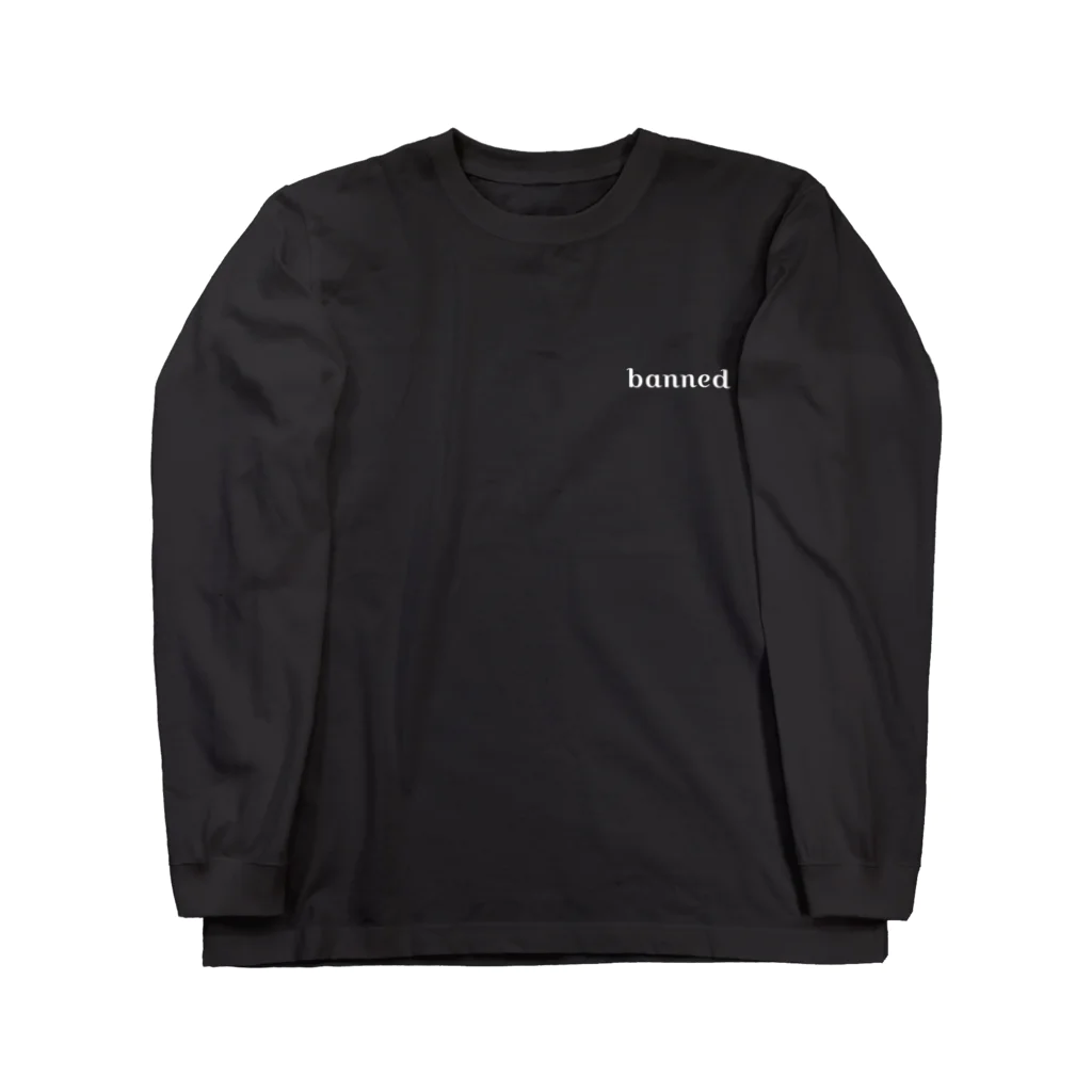 bannedのbanned snow Long Sleeve T-Shirt