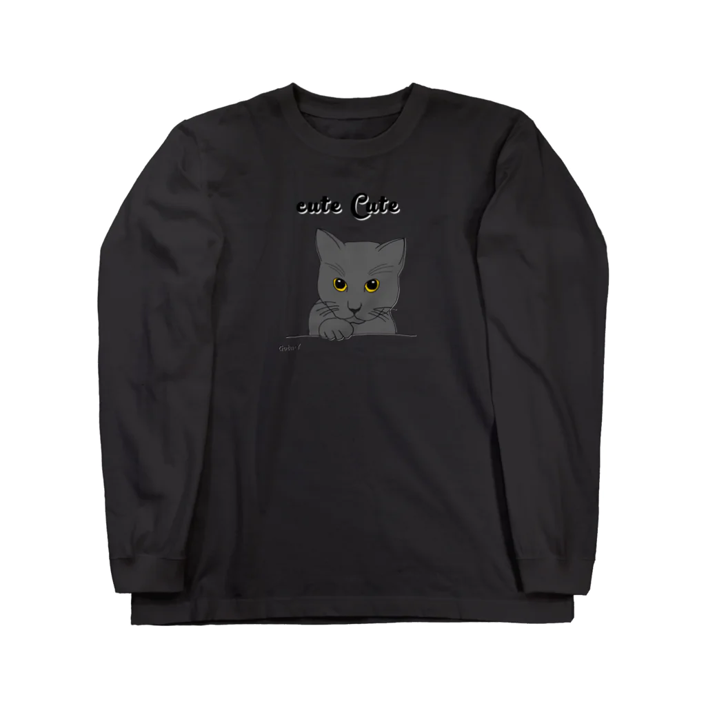 ゴータ・ワイの女灰猫 Long Sleeve T-Shirt