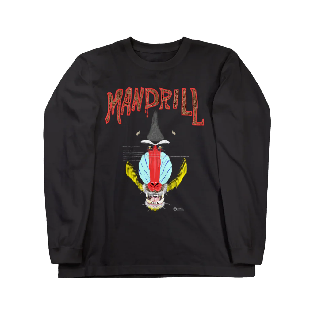 uwotomoのFP【MANDRILL】 ロングスリーブTシャツ